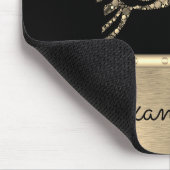 Stijlvolle goudmozaïekschildpad muismat (Hoek)