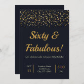 Stijlvolle goudsterren voor elke leeftijd kaart (Voorkant / Achterkant)