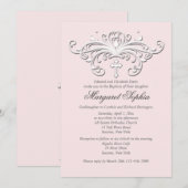 Stijlvolle Grace religieuze gelegenheid Uitnodigin Kaart (Voorkant / Achterkant)