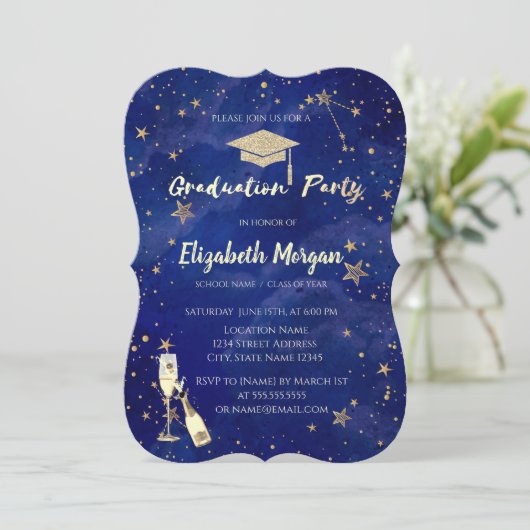 Stijlvolle gradatieknop, Afstuderen met windenergi Kaart (Staand voorkant)