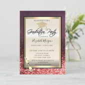 Stijlvolle gradatieknop, Afstuderen van wijnglas Kaart (Staand voorkant)