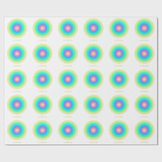 Stijlvolle gradiënt van het Weegdierentuin Cadeaupapier (Vlak)