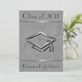 Stijlvolle  Graduation Invitations Kaart (Staand voorkant)