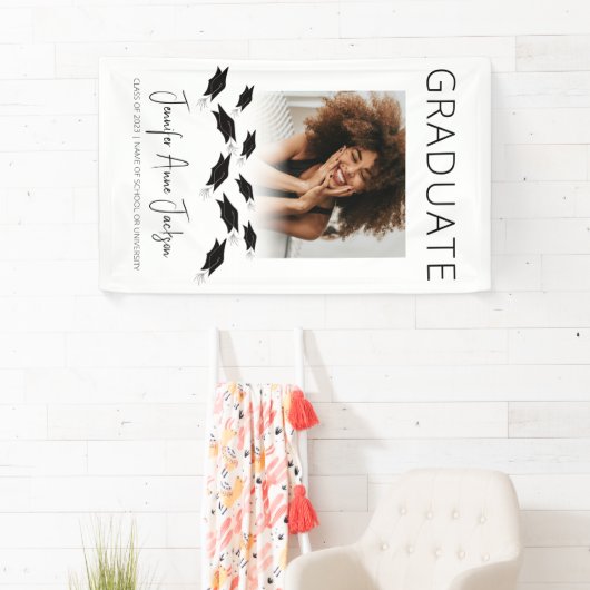 Stijlvolle Graduation Party Spandoek (Insitu)