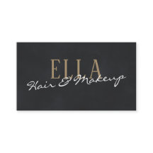 Stijlvolle grijze Waterverf Hair Makeup