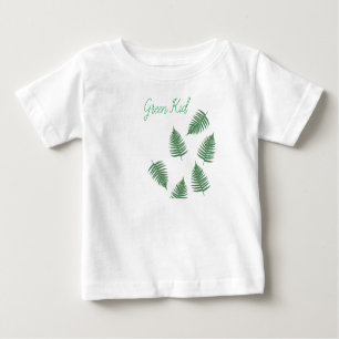 Stijlvolle groene Kind Lucky Fern Baby Bodysuit