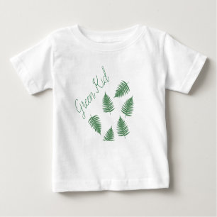 Stijlvolle groene Kind Lucky Fern Baby rok Bodysui