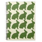 Stijlvolle groene koele hoesjes notitieboek (Voorkant)