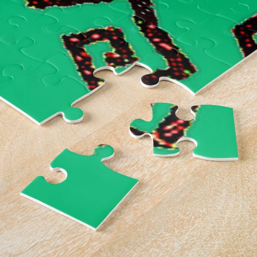 Stijlvolle groene machine Picchu Mountain & Sun Legpuzzel (Zijkant)