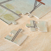 Stijlvolle groene meisjes tropische oerwoud van de legpuzzel (Zijkant)