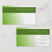 Stijlvolle groene omgeving Natuur beschermt luxe Visitekaartje (Voorkant / Achterkant)