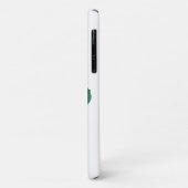 Stijlvolle groene peren bomen iPhone 11 Hoesje (Achterkant/links)