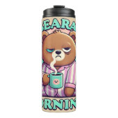 Stijlvolle Grumpy Beer Tumbler Thermosbeker (Voorkant)