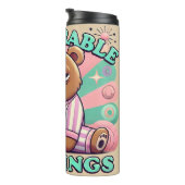 Stijlvolle Grumpy Beer Tumbler Thermosbeker (Geroteerd rechts)