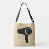 Stijlvolle haardroger voor haardroger crossbody tas (Achterkant)