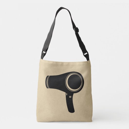 Stijlvolle haardroger voor haardroger crossbody tas (Achterkant)