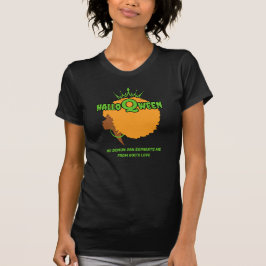 Stijlvolle HALLOQUEEN Afro Queen Halloween T-shirt