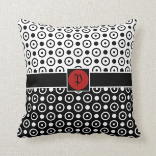 Stijlvolle halve zwarte haarpunten kussen