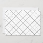 Stijlvolle handgeschreven kalligrafie foto slaat d save the date (Achterkant)