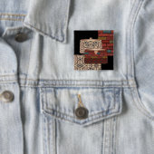 Stijlvolle handtassen vierkante button 5,1 cm (In situ)