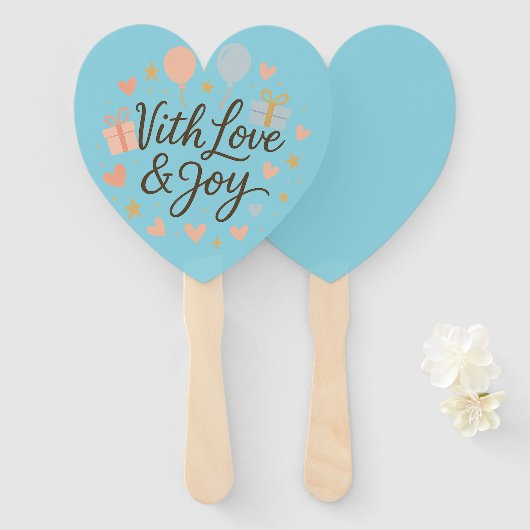 Stijlvolle handventilator – Elegante koelaccessoir Handwaaier (Voorkant en achterkant)