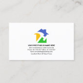 Stijlvolle Handyman Signage Master Builder Visitekaartje (Achterkant)