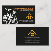Stijlvolle, handyman Tools Home Repareers Visitekaartje (Voorkant / Achterkant)