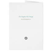 Stijlvolle Happy Birthday Personalize Name Kaart (Achterkant)