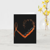 Stijlvolle Heart Crops Bewustzijn Kaart (Gele Bloem)