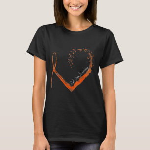 Stijlvolle Heart Crops Bewustzijn T-shirt
