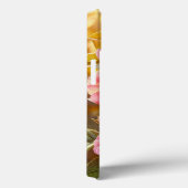 Stijlvolle heldere bloemrijke roze esthetische nat Case-Mate iPhone case (Achterkant / Rechts)