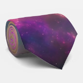 Stijlvolle heldere Stropdas voor galaxy Art (Opgerold)