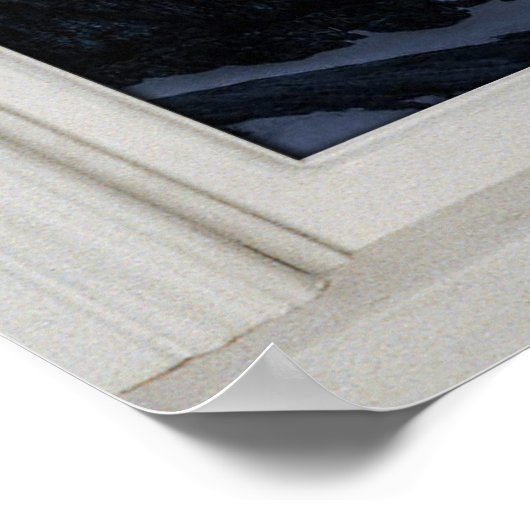 Stijlvolle hemden Witte Lijst Venster Verlichting Poster (Hoek)