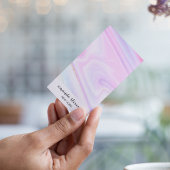 Stijlvolle Holografische Rainbow Waterverf Neon Sc Visitekaartje