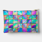 Stijlvolle holografische trendy faux goud geometri etui (Achterkant)