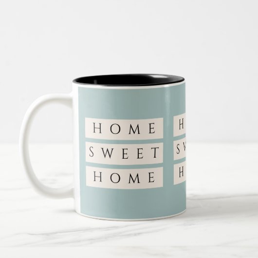 Stijlvolle Home Sweet Home Mok (Links)