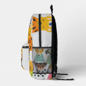 Stijlvolle honden Grappig Pet Lover Gift Bedrukte Rugzak (Rechts)