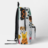 Stijlvolle honden Grappig Pet Lover Gift Bedrukte Rugzak (Links)