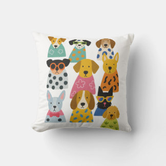 Stijlvolle honden Grappig Pet Lover Gift Kussen