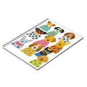 Stijlvolle honden Grappig Pet Lover Gift Notitieboek (Linkerzijde)