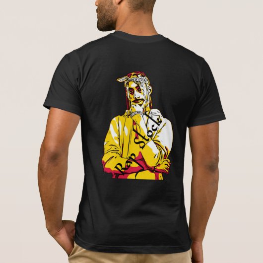 Stijlvolle Hoodie en T-shirt Art Design (Achterkant)