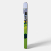  Stijlvolle Hooglanden Golfscène Art Case-Mate iPhone Case (Achterkant / Links)
