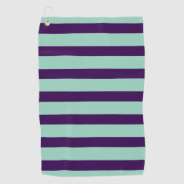 Stijlvolle Horizontale Strepen Golf Handdoek Gift