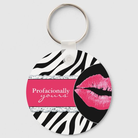 Stijlvolle hot Lips-Sleutelhanger Sleutelhanger (Voorkant)