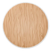 Stijlvolle Houten Patroon Keramische Knop voor Meu (Voorkant)