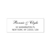 Stijlvolle houten rubberen stempel voor aangepast  (Afrduk)