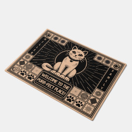 Stijlvolle, humoristische, aanpasbare pure-perfect deurmat