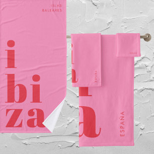 Stijlvolle Ibiza badhanddoek set Bad Handdoek