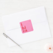 Stijlvolle Ibiza Spanje sticker (Envelop)