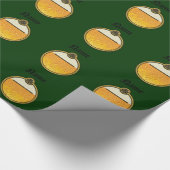 Stijlvolle Ierse Pub bier logo Cadeaupapier (Hoek)